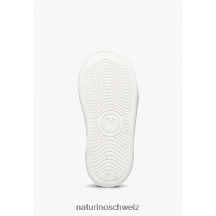 Naturino theral vl. Sneakers aus Leder und Wildleder Kinder weiß Blau 66HJ462